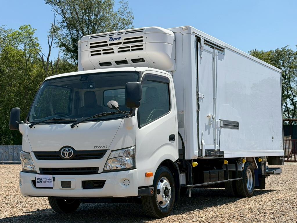 トヨタ 小型冷蔵冷凍車 - ワイド超ロング☆格納ゲート・両側スライド